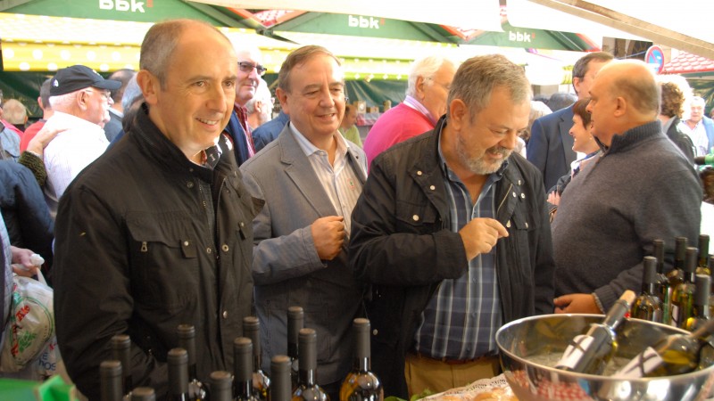 Candidatos en el último lunes de Gernika