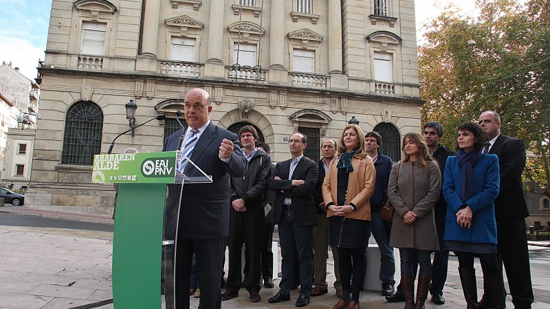 2011-11-10 Acto politico en Gasteiz