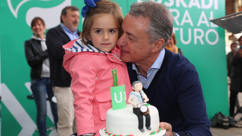 Iñigo Urkullu. Agurain. 2016/09/18