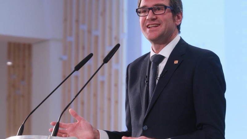 Gorka Urtaran Vitoria-Gasteizko Ikuspegia 2025 aurkezpenean