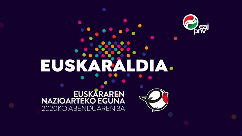 EAJ-PNVren adierazpena Euskararen Nazioarteko Egunean.