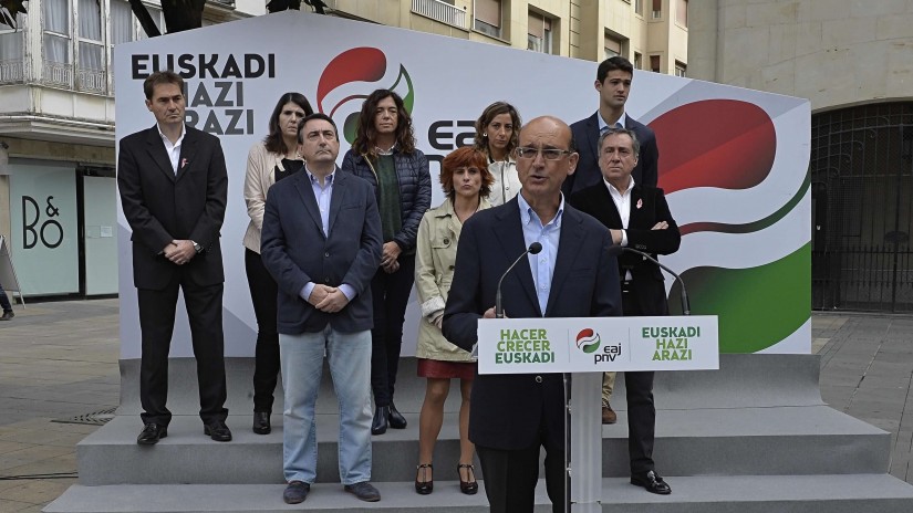 Legarda se compromete con las alavesas y los alaveses a defender los intereses, los derechos y el futuro de Araba y de Euskadi frente a los candidatos “de obediencia madrileña”