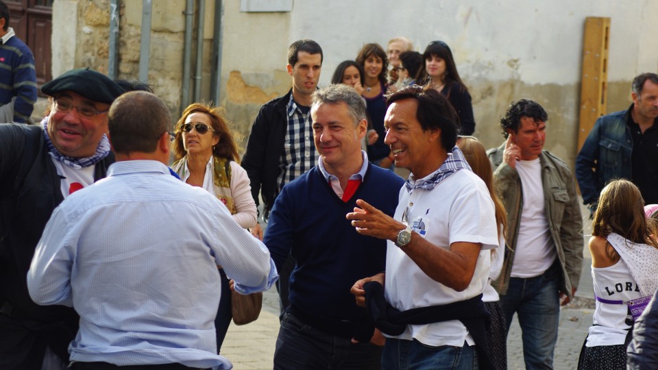 Iñigo Urkullu en Kanpezu