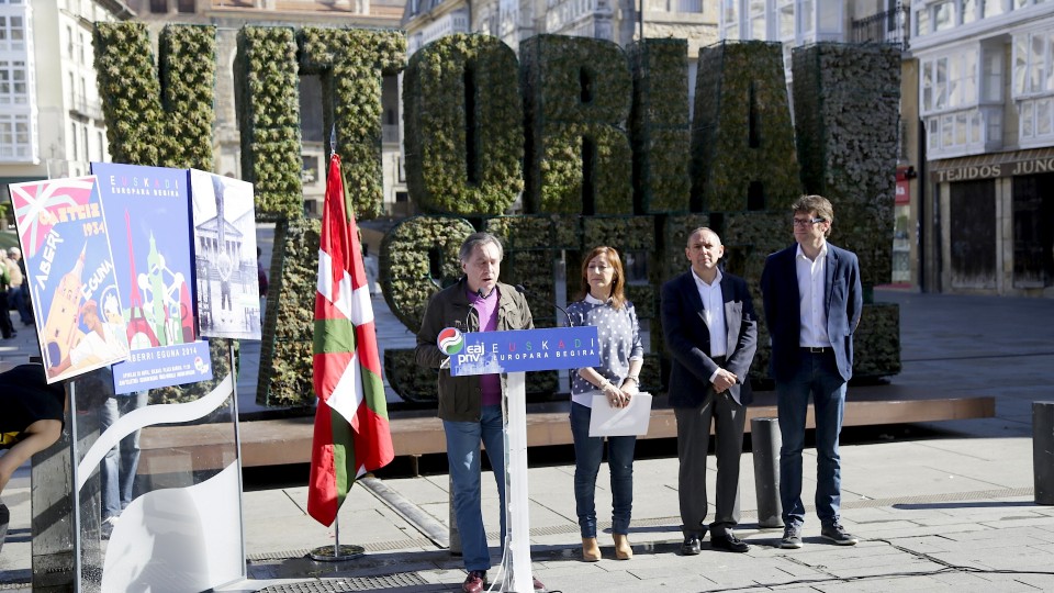 Presentación Aberri Eguna 2014 Vitoria-Gasteiz