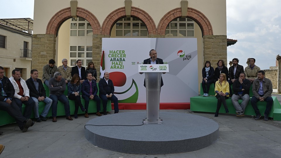 Presentación de las candidaturas de EAJ-PNV de Rioja Alavesa