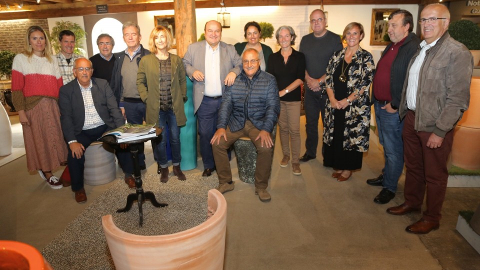 El EBB visita diferentes empresas en Ortzaize e Izpura (Iparralde)
