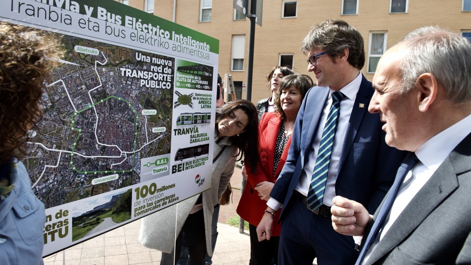 Tranbiari buruzko ekitaldia, BEI, Errepideak. Gorka Urtaran, Ramiro Gonzalez