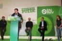 Gerenabarrena, Olabarria, Rodriguez y Urkullu en Oion