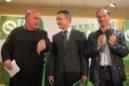 Iñigo Urkullu, Emilio Olabarria eta Claudio Rodríguez EAJ-PNVren ekitaldian, Lantaronen