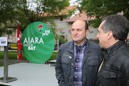 Andoni Ortuzar eta Xabier Agirre Arespalditzako batzokiaren berrirekitzen ekitaldian