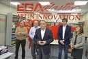 Andoni Ortuzar, Gorka Urtaran eta Ramiro Gonzalez  EGA Master enpresan