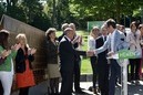 Auditorioari buruzko ekitaldia. Gorka Urtaran, Ramiro Gonzalez, Iñigo Urkullu