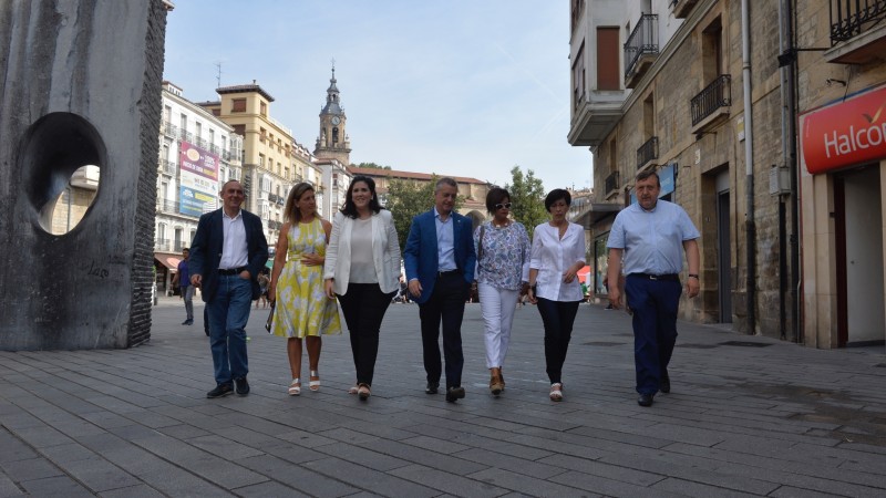 Presentación de los candidatos de EAJ-PNV por Araba para las Elecciones Vascas