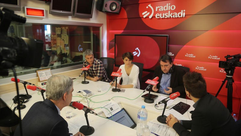 Aitor Esteban. Eztabaida Radio Euskadi irratian 20190305