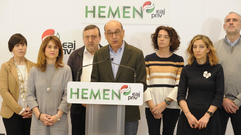 2019 Presentación de las candidaturas de EAJ-PNV al Congreso y Senado de Araba 2019 Presentación de las candidaturas de EAJ-PNV al Congreso y Senado de Araba