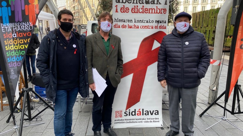 EAJ-PNV se suma a la conmemoración del Día Mundial del SIDA, y advierte de que no 